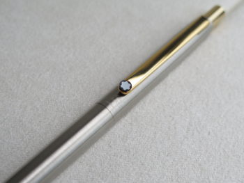 Bút Montblanc Slimline Gold Ballpoint pen 2