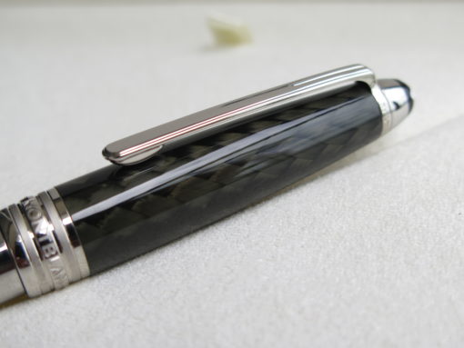 Bút Montblanc Meisterstuck Solitaire Carbon & Steel Ballpoint Pen 5834