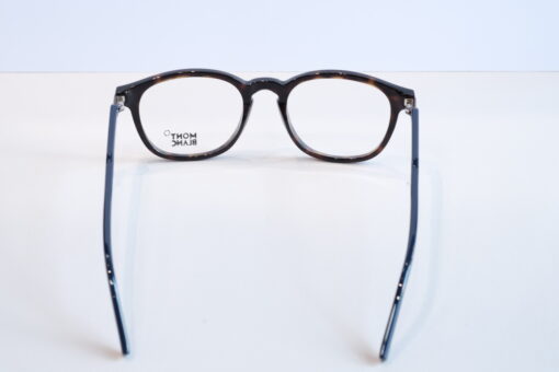 Gọng kính Montblanc Oval Eyeglasses Dark Havana/Blue MB632