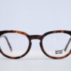 Gọng kính Montblanc Round Eyeglasses Dark Havana MB619