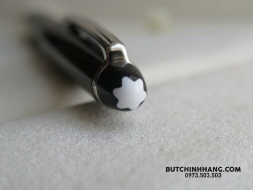 Bộ set bút Montblanc Meisterstuck Classique Platinum Ballpoint Pen & pocket holder 6cc 128955