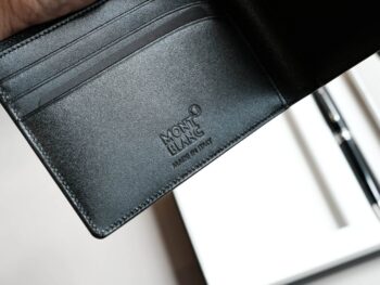 Bộ set bút Montblanc Meisterstuck Classique Platinum Ballpoint Pen & MST Wallet Black 6cc 127052 - bo set but montblanc meisterstuck classique platinum ballpoint pen amp mst wallet black 6cc 127052 scaled