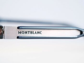 Gọng kính Montblanc Oval Eyeglasses Dark Havana/Blue MB632 - gong kinh montblanc oval eyeglasses dark havanablue mb634 scaled