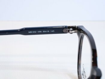 Gọng kính Montblanc Oval Eyeglasses Dark Havana/Blue MB632 - gong kinh montblanc oval eyeglasses dark havanablue mb637 scaled