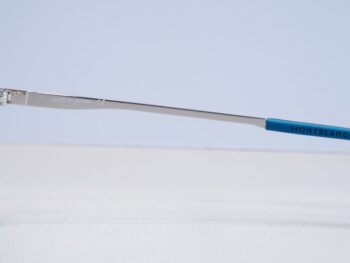 Gọng kính Montblanc Rectangular Eyeglasses Silver/Blue MB0106O - gong kinh montblanc rectangular eyeglasses silverblue mb0106o 1 scaled