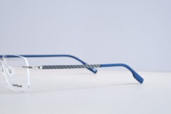 Gọng kính Montblanc Rimless Blue Eyeglasses MB0185O - gong kinh montblanc rimless blue eyeglasses mb0185o 2