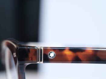 Gọng kính Montblanc Round Eyeglasses Dark Havana MB619 - Ảnh 6