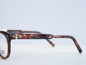 Gọng kính Montblanc Round Eyeglasses Dark Havana MB619 - Ảnh 5