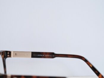 Gọng kính Montblanc Round Eyeglasses Dark Havana MB619 - Ảnh 3