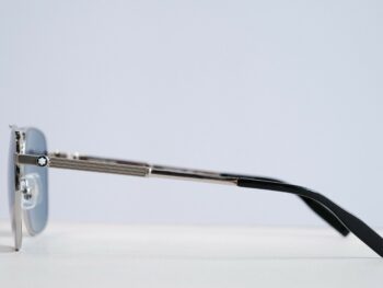 Kính mát Montblanc Pilot Sunglasses Silver MB0093S - kinh mat montblanc pilot sunglasses silver mb0093s 2 scaled