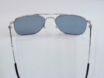 Kính mát Montblanc Pilot Sunglasses Silver MB0093S - kinh mat montblanc pilot sunglasses silver mb0093s 4 scaled