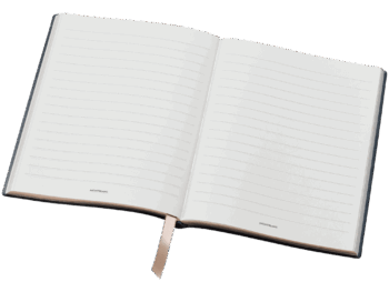 Sổ da Montblanc Fine Stationery Notebook 146 Denim Edition 117871 với chất liệu là vải denim được sản xuất tại Ý, chất liệu giấy 100% cellulose, không tráng phủ, thân thiện với môi trường. Thiết kế giấy kẻ sọc ngang, kích thước 150*210mm, định lượng 85g/m2. 5 Sổ da Montblanc Fine Stationery Notebook 146 Denim Edition 117871 - so da montblanc fine stationery notebook 146 wrapped purde 119514