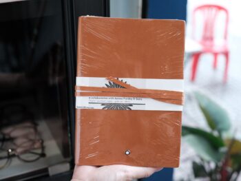 Sổ da Montblanc Fine Stationery Notebook 146 Wrapped Purde 119514