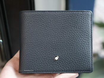 Ví da Montblanc Meisterstuck Soft Grain Blue Wallet 6cc 116740