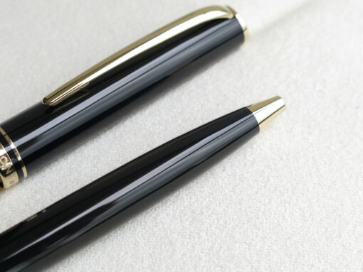 Bút Montblanc Generation Black Gold Plated Ballpoint Pen 13209 - Hình ảnh 6