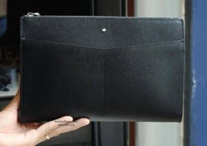 Clutch cầm tay Montblanc Unisex Sartorial Black Có Gì Đặc Biệt ? - clutch cam tay montblanc unisex sartorial black co gi dac biet 2