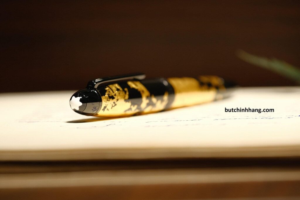 Khám Phá Nghệ Thuật Dát Vàng Trong Montblanc Meisterstuck Solitaire Calligraphy Gold Leaf - kham pha nghe thuat dat vang trong montblanc meisterstuck solitaire calligraphy gold leaf