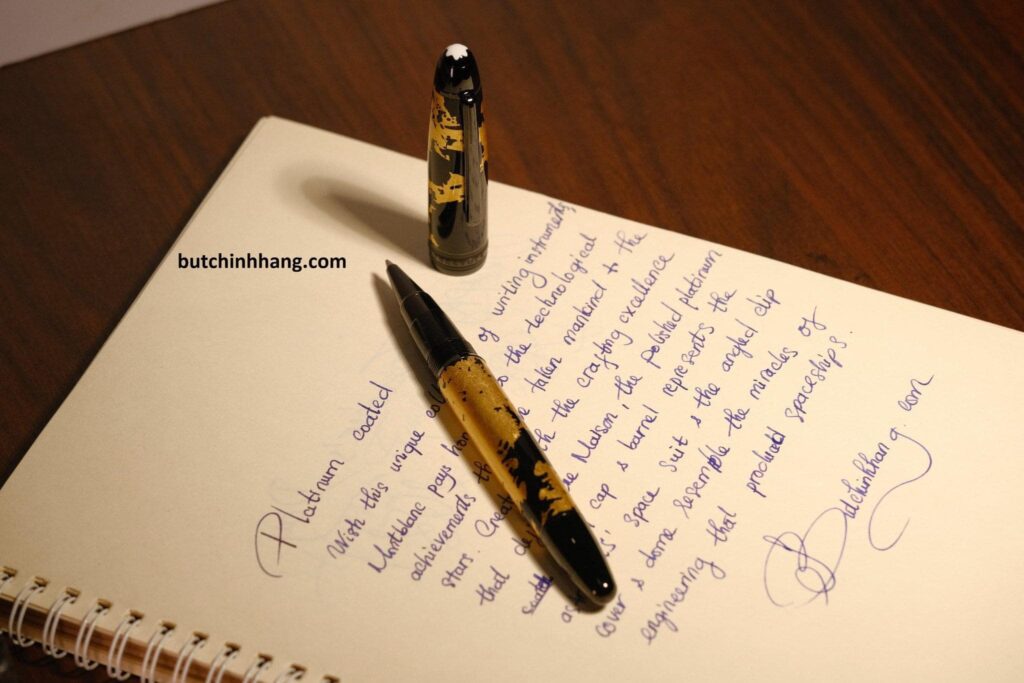 Khám Phá Nghệ Thuật Dát Vàng Trong Montblanc Meisterstuck Solitaire Calligraphy Gold Leaf - kham pha nghe thuat dat vang trong montblanc meisterstuck solitaire calligraphy gold leaf 3