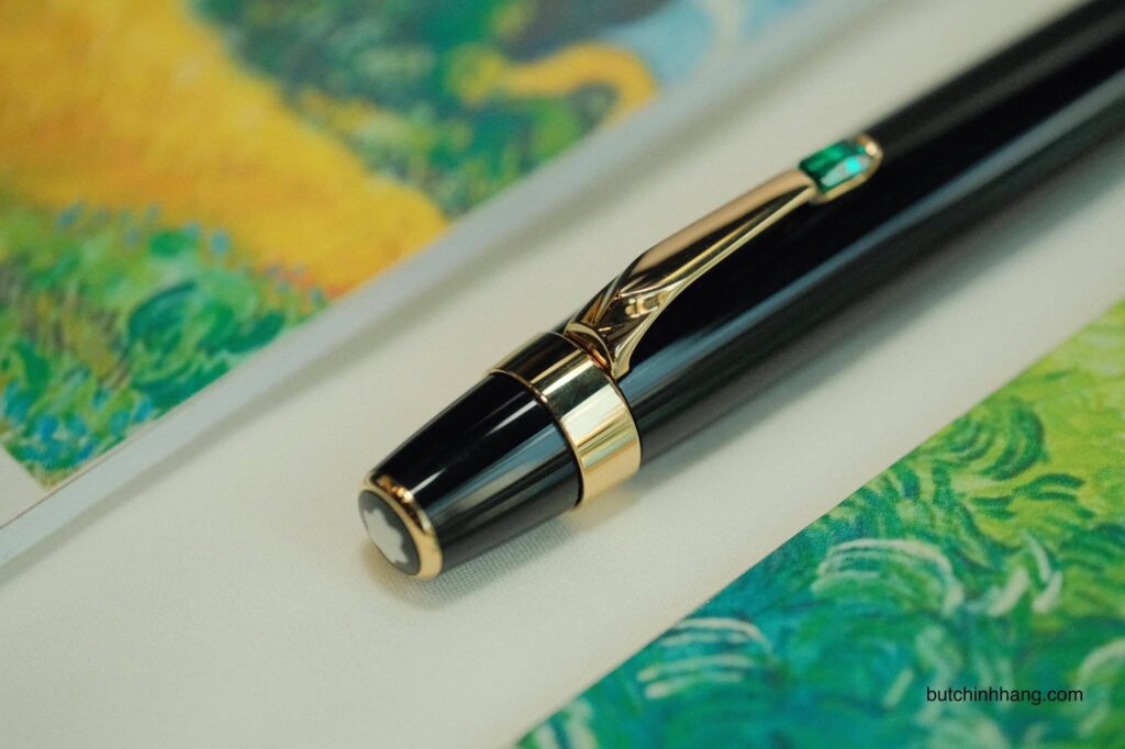 Mẫu Bút Montblanc Boheme Vert BallPoint Vẻ Đẹp Từ Đá Quý - mau but montblanc boheme vert ballpoint ve dep tu da quy