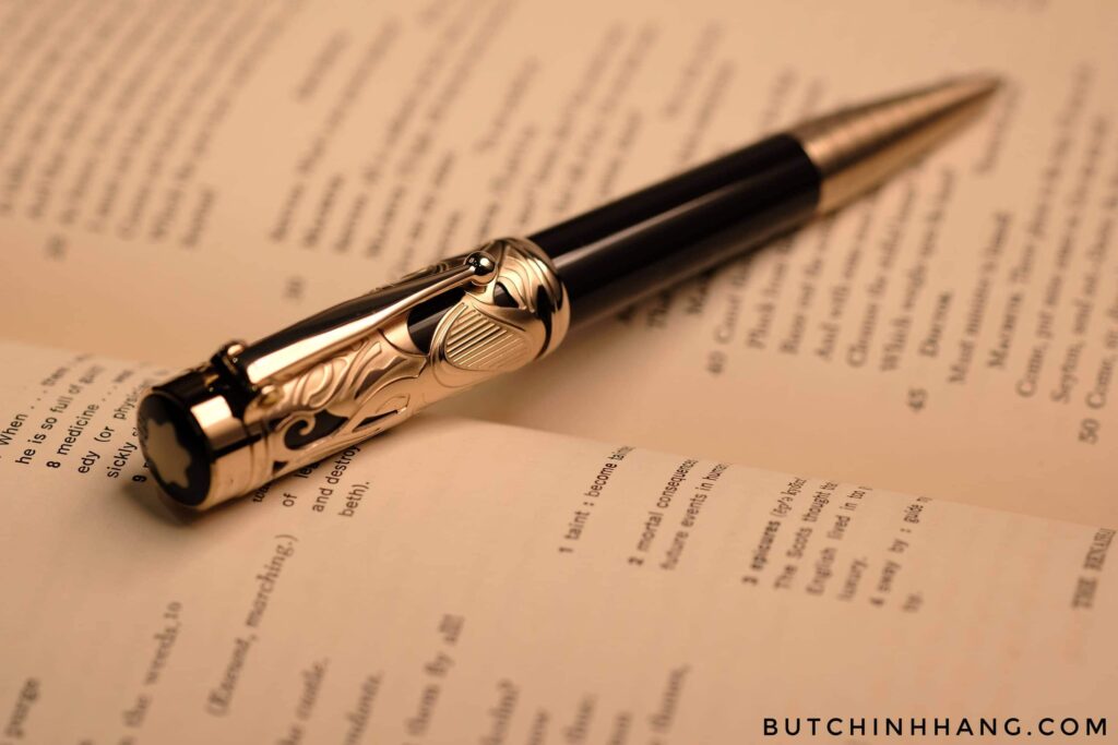 Mở Hộp Mẫu Bút Montblanc Writers Limited Edition Carlo Collodi Ballpoint Pen - mo hop mau but montblanc writers limited edition carlo collodi ballpoint pen