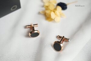 Phụ Kiện Montblanc Meisterstuck Rose Gold PVD Cuflinks Dành Cho Quý Ông - phu kien montblanc meisterstuck rose gold pvd cuflinks danh cho quy ong 2