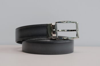 Thắt lưng Montblanc Men’s Reversible Business Leather Belt 123900  – 3cm Thắt lưng Montblanc Mới Nguyên Hộp