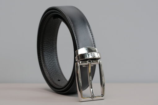 Thắt lưng Montblanc Men’s Reversible Business Leather Belt 123900  – 3cm