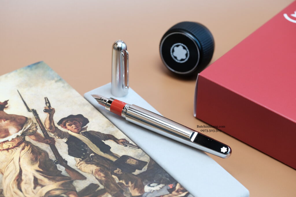 Bút máy (Montblanc M)RED Signature Fountain Pen ý nghĩa nhân văn đằng sau của sự hợp tác. 5EF12BD3 D9CD 4F5D 92E3 72145E916C45