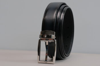 Thắt lưng Montblanc Men’s Reversible Cut-to-Size Business Belt 123899  – 3cm