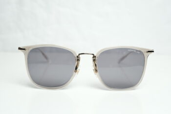 Kính mát Montblanc Unisex Gold/Grey Sunglasses MB0157SA Gọng kính Montblanc