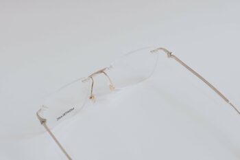 Gọng kính Montblanc Rimless Gold Eyeglasses MB0169O - gong kinh montblanc rimless gold eyeglasses mb0169o 6