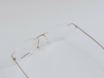 Gọng kính Montblanc Rimless Gold Eyeglasses MB0169O - gong kinh montblanc rimless gold eyeglasses mb0169o scaled