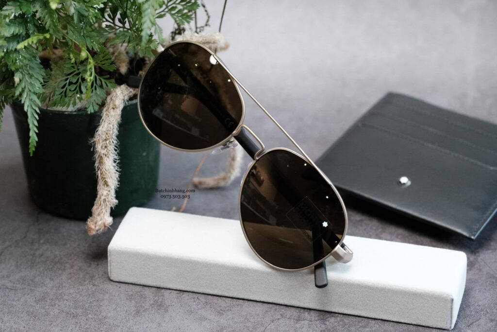 Montblanc Oval Sunglasses MB587S - elegant gentleman - montblanc oval sunglasses mb587s elegant gentleman 4
