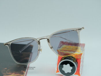 Kính mát Montblanc Unisex Gold/Grey Sunglasses MB0157SA - kinh mat montblanc unisex goldgrey sunglasses mb0157sa 5