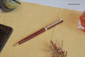 Montblanc Noblesse Oblige Red Resin mẫu bút Vintage đầy quý phái - montblanc noblesse oblige red resin mau but vintage day quy phai 3