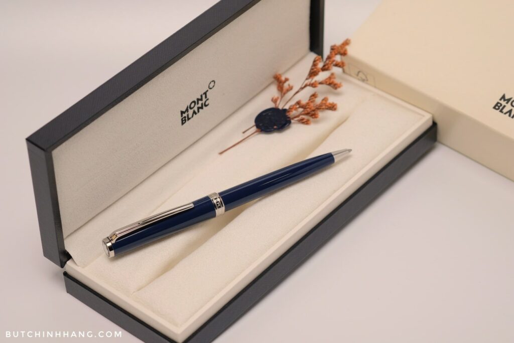 Montblanc PIX Blue Ballpoint Pen - Mạnh Mẽ Và Cá Tính - montblanc pix blue ballpoint pen manh me va ca tinh