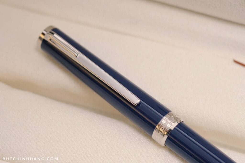 Montblanc PIX Blue Ballpoint Pen - Mạnh Mẽ Và Cá Tính - montblanc pix blue ballpoint pen manh me va ca tinh 2