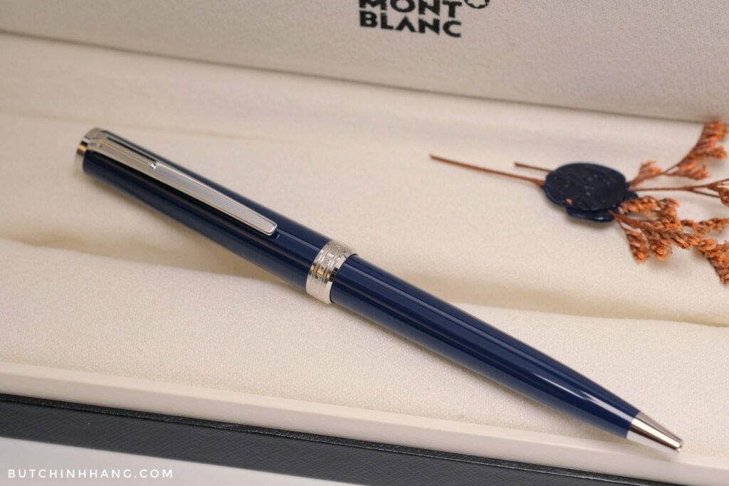 Montblanc PIX Blue Ballpoint Pen - Mạnh Mẽ Và Cá Tính - montblanc pix blue ballpoint pen manh me va ca tinh 4
