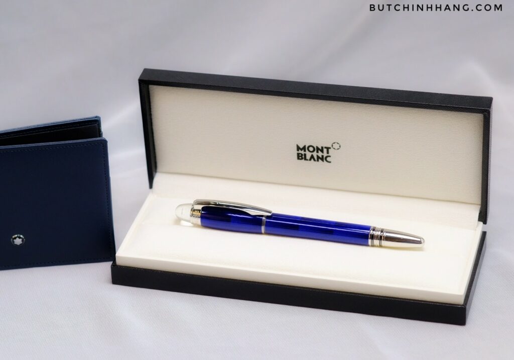Montblanc Starwalker Cool Blue Rollerball Pen - The Blue of Prosperity - montblanc starwalker cool blue rollerball pen mau xanh cua su thinh vuong 5