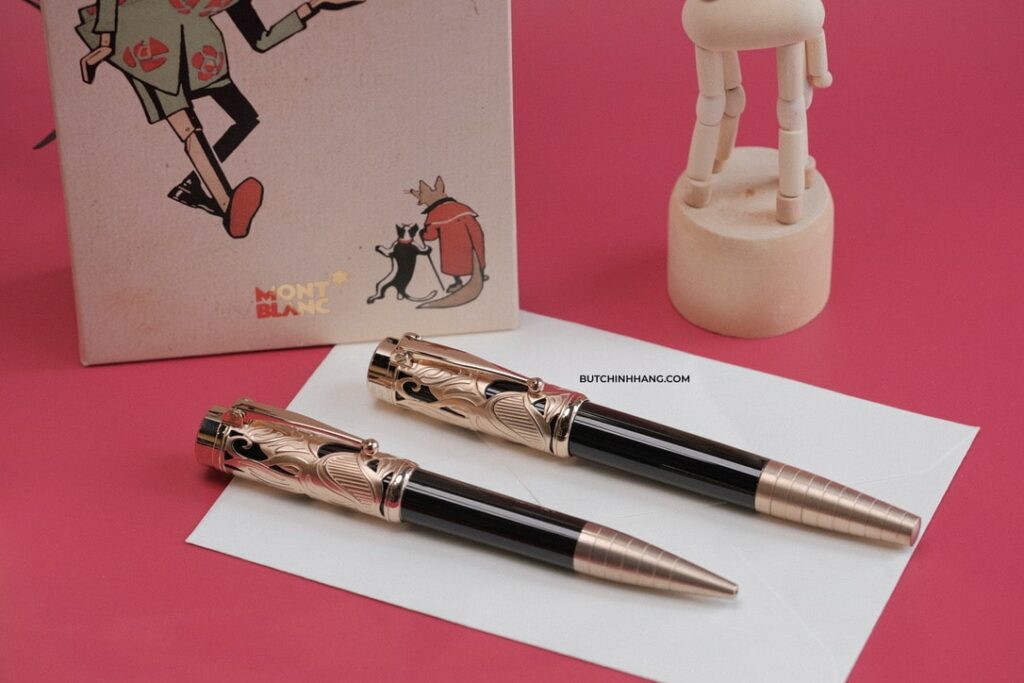 Montblanc Writers Limited Edition Carlo Collodi - Bộ đôi bi xoay và bi nước tôn vinh Nhà văn của trẻ em Carlo Collodi - montblanc writers limited edition carlo collodi bo doi bi xoay va bi nuoc ton vinh nha van cua tre em carlo collodi 4