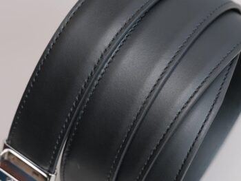 Thắt lưng Montblanc Elegant Black Leather Belt 123891 - 3cm - that lung montblanc elegant black leather belt 123891 3cm 3 scaled