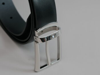 Thắt lưng Montblanc Rectangular Black Trapeze Buckle Belt 123896 - 3cm - that lung montblanc rectangular black trapeze buckle belt 123896 3cm 1 scaled
