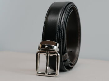 Thắt lưng Montblanc Reversible Calfskin Leather Belt 112961 - 3cm - that lung montblanc reversible calfskin leather belt 112961 3cm 6 scaled