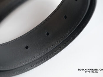 Thắt lưng Black Leather Men's Horseshoe Reversible Belt 118430 - 3cm - 2A3F4B33 8C53 4AB6 9DBC FE148A328F48 scaled