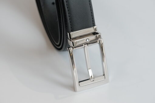 Thắt lưng Montblanc Business Leather Belts 123895  – 3cm