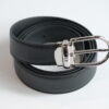 Thắt lưng Montblanc Classic Line Trapeze Buckle Reversible Black / Brown Leather Belt 109737  – 3cm Thắt lưng Montblanc Mới Nguyên Hộp 8
