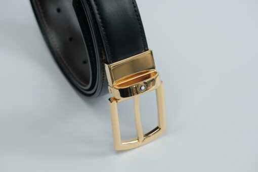 Thắt lưng Montblanc Classic Line Reversible Leather Belt 109739  – 3cm Thắt lưng Montblanc Mới Nguyên Hộp 3