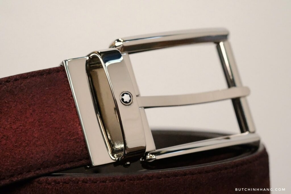Belt Casual Line Burgundy 116723 - Mẫu Thắt Lưng Da Lộn Đến Từ Nước Ý - belt casual line burgundy 116723 mau that lung da lon den tu nuoc y 3