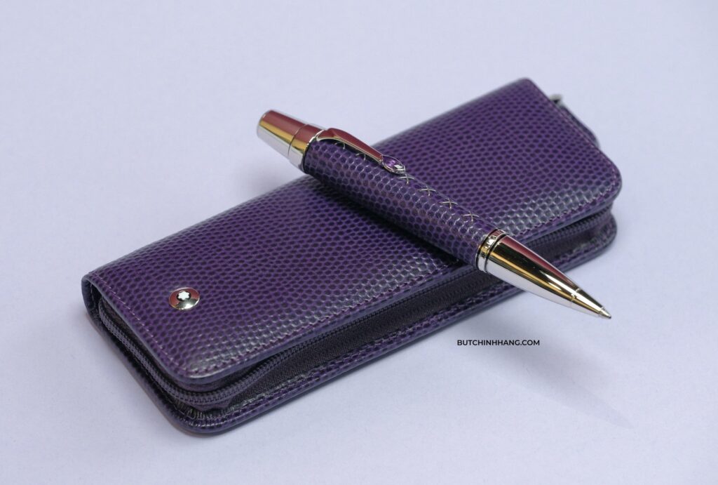 Bút Montblanc Boheme Jewels Amethyst - Màu tím mơ màng của viên đá thạch anh tím kỳ diệu - but montblanc boheme jewels amethyst mau tim mo mang cua vien da thach anh tim ky dieu
