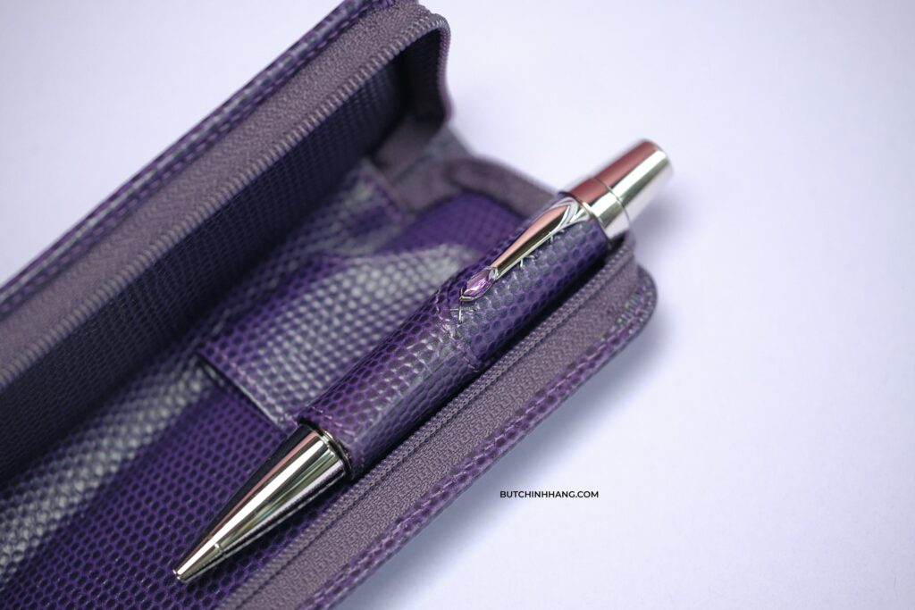 Bút Montblanc Boheme Jewels Amethyst - Màu tím mơ màng của viên đá thạch anh tím kỳ diệu - but montblanc boheme jewels amethyst mau tim mo mang cua vien da thach anh tim ky dieu 4